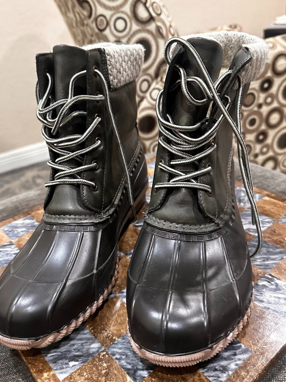 Magellan Outdoors Women’s Lace-Up Duck Boots – Size 11